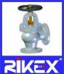 Marine JIS 5K cast iron angle valve F7306