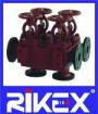 Marine Cast Iron Double Arrangement Stop Box Valves GB/T2499-1993