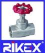 Industrial DIN Stainless Steel Female Thread Globe Valve