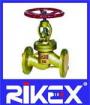 Industrial DIN Cast Brzone PN10/16/25 Bolted Bonnet Globe Valve