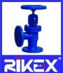 Industrial DIN Cast Ductile Iron PN10/16 Angle Valve