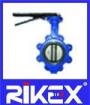 JIS 5K/10K Lug Type Butterfly Valve with Lock Lever Actuator