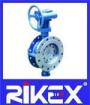 JIS 5K/10K double flanged type butterfly valve with Worm Gear Actuator
