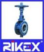 JIS 5K/10K double flanged type butterfly valve with Center Handle Actuator